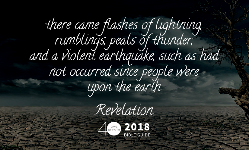 Flashes of Lightning, Peals of Thunder – Revelation Bible Guide Day 21