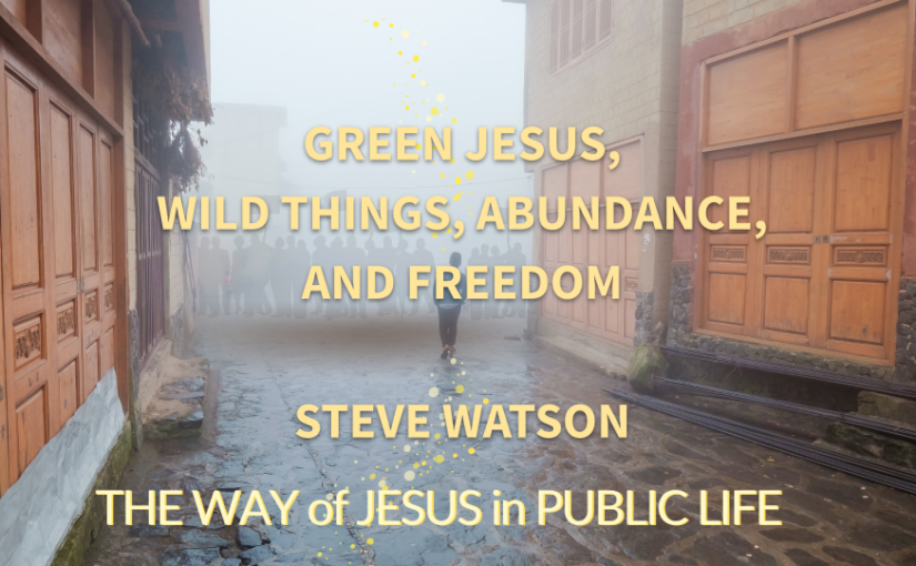 Green Jesus, Wild Things, Abundance, and Freedom