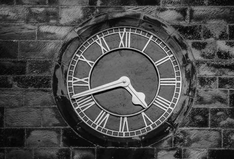 Church clock face - how long does a church service last
